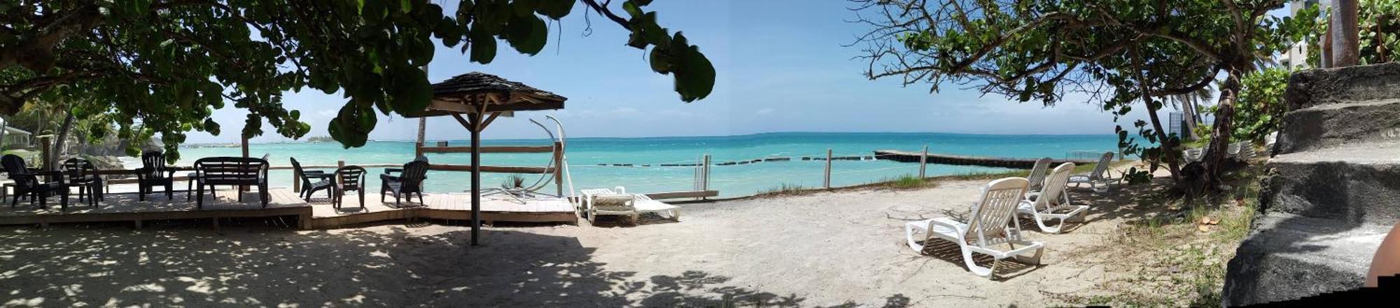 Beau Studio Lumineux Vue Mer Acces Plage Et Piscine Le Gosier  Extérieur photo