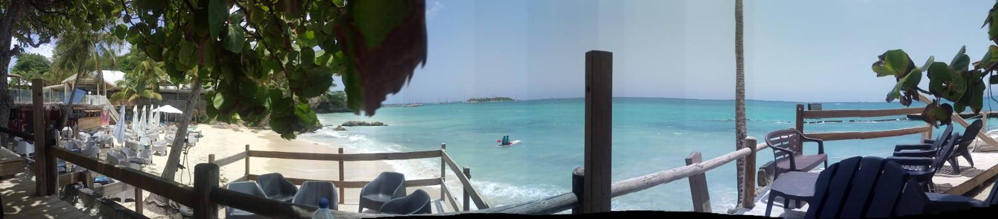 Beau Studio Lumineux Vue Mer Acces Plage Et Piscine Le Gosier  Extérieur photo